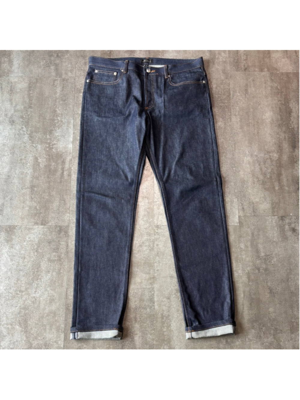 APC Petit New Standard Jeans Men’s Size 34x32 Dark Indigo
